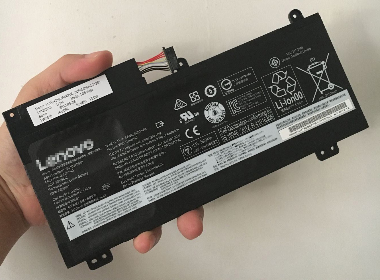 Lenovo thinkpad e560 battery craftwall