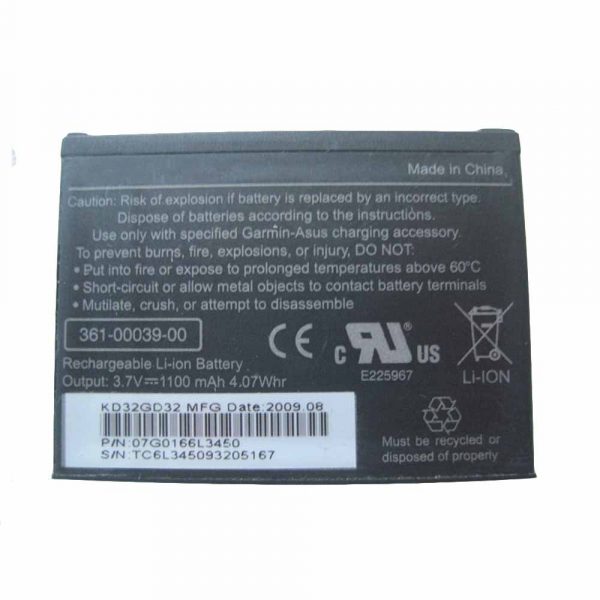 vivoactive body battery