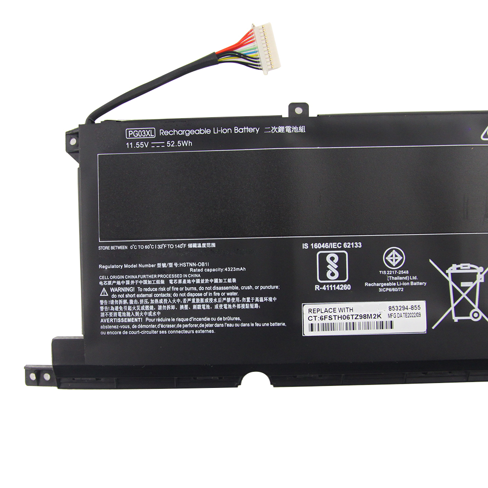 Genuine PG03XL / HSTNN-OB1I Battery For HP Pavilion Gaming 15-DK Laptop – 52.5Wh